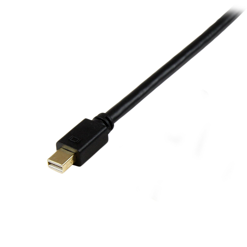 StarTech MDP2DVIMM3BS 3ft (0.9m) mDP 1.2 to DVI-D Single Link Cable